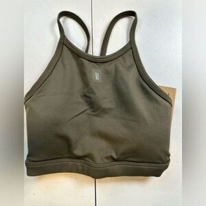 NWT NOBULL Women’s Army Green Halter Style Sports Bra - Size XS